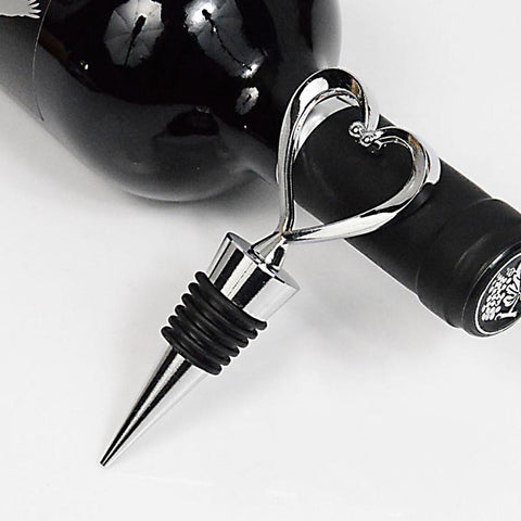 Heart Shaped Wine Bottle Stopper