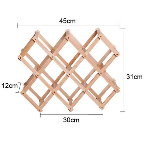 Foldable Wine Rack