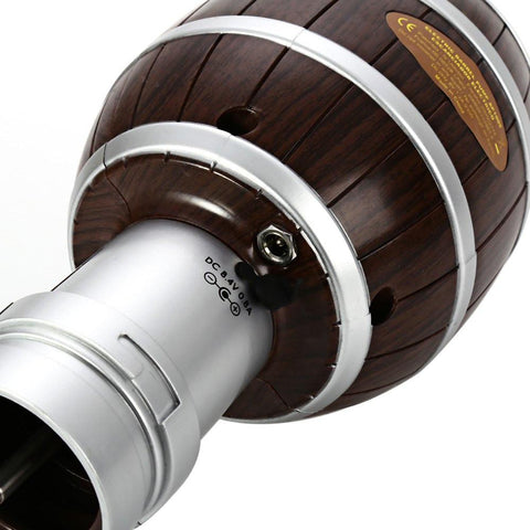 Barrel-Shaped Electric Aerator and Dispenser