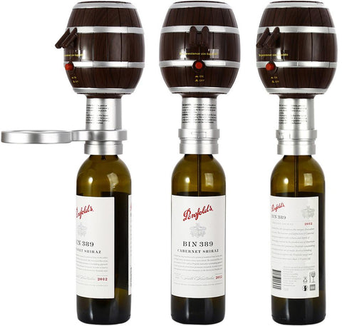 Barrel-Shaped Electric Aerator and Dispenser